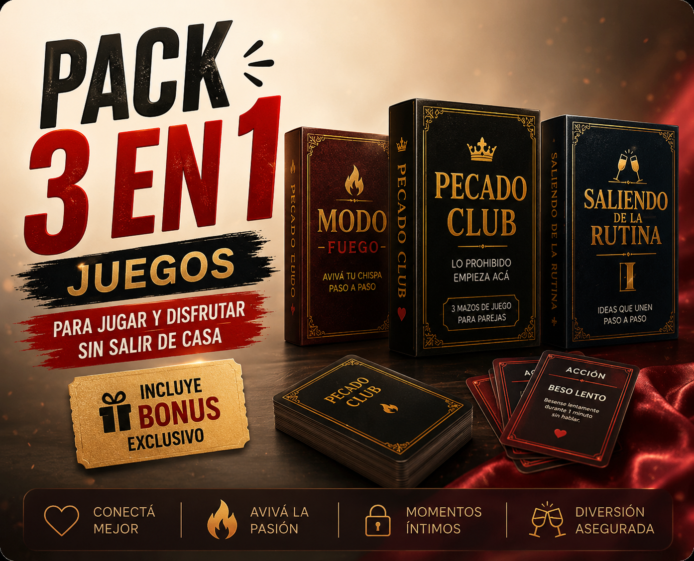 Pack Club Privado 3x1 + Bonus Exclusivo🎁